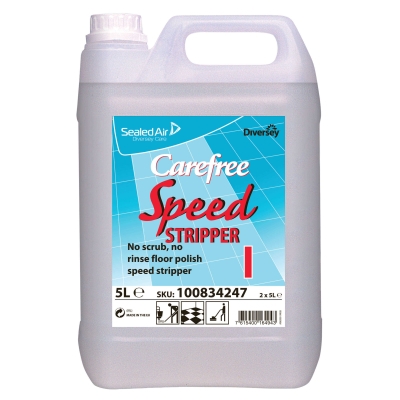 Carefree Speed Floor Polish Stripper