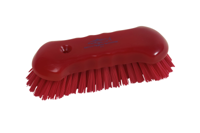 Red Hygiene Hand Scrub Brush