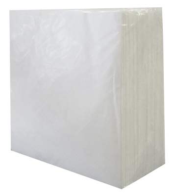 White Napkins 2Ply 40cm