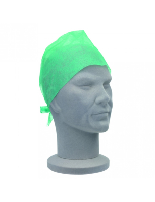 Theatre Caps (Tie Back) Green
