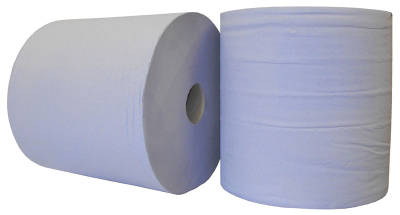 Blue 1000 Sheet 2Ply Industrial Roll