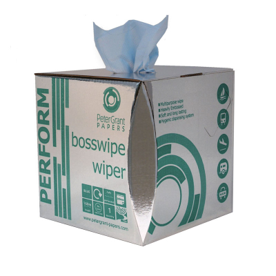 Bosswipe Blue Carrymatic 2Ply