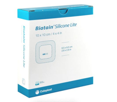 Biatain Silicone Lite Dressing 10x10cm
