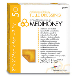 Medihoney Tulle Dressing 5cmx5cm