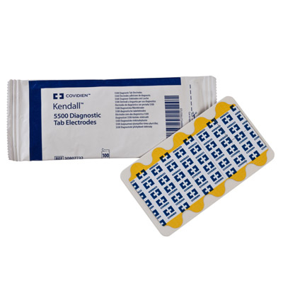 Kendall 5500 ECG Tab Electrodes