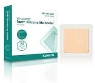 Kliniderm Foam Silicone Border 10x10cm