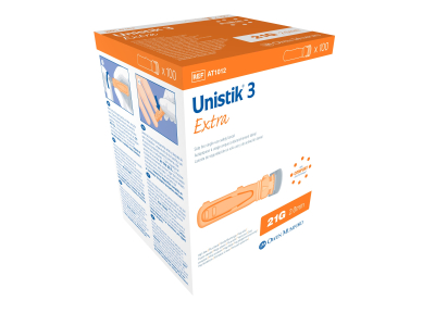 Unistik 3 Extra Depth Safety Lancets