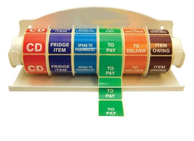 Prescription Label Dispenser