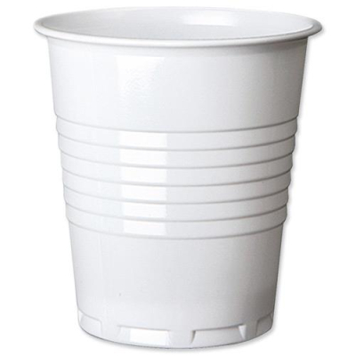 Plastic Cups - Squat 7oz - White (Case of 2000)