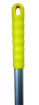 Mop/Broom Handle - Aluminium Hygiene 120cm - Yellow