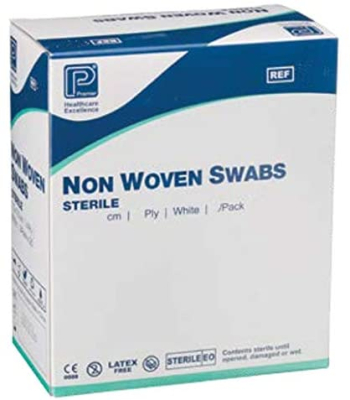 Non-Woven Swabs - Sterile - 7.5x7.5cm - Premier (40 x 5)