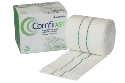 Tubular Bandages - Elasticated Stockinette (Tubifast/Comfifast) 5m - Green Line 5 cm wide
