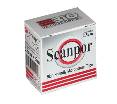Scanpor Microporous Adhesive Tape 5cm x 5m
