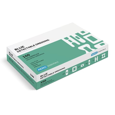 Plasters - blue - Assorted (x 100)