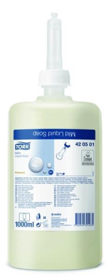 Liquid Soap Mild (Cartridge) Tork - 1 litre (x 6)