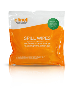 Spill wipes - Clinell - Blood/Body Fluids