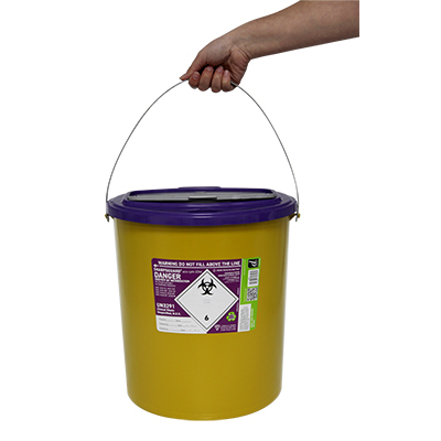 Sharps Bin - cyto range - 22 ltr xa