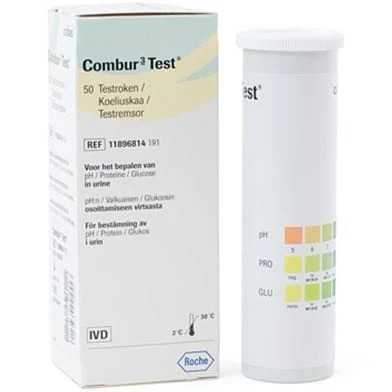Diagnostic Test Strips - Combur 3 (x 50)