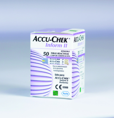 Diagnostic Test Strips - Accu-Chek Inform II (with chip) x50