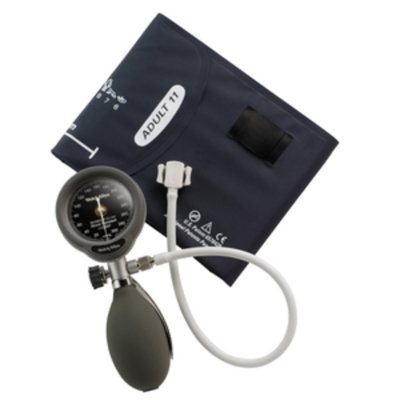 Blood Pressure Monitor - Aneroid - Welch Allyn Durashock DS55-Thumb Screw - Black