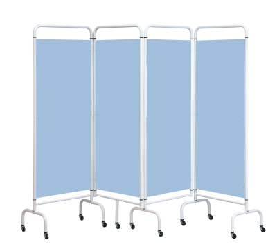 Sunflower Mobile Screen - 4 Solid Panels - Sky Blue