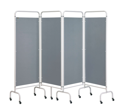 Sunflower Mobile Screen - 4 Solid Panels - Silver