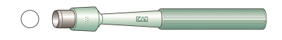 Biopsy Punch - Kai Disposable Stainless Steel - 8mm (BP-80F)
