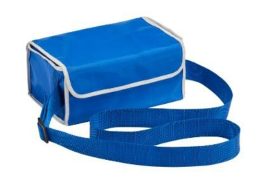 Vaccine Carrier - Helapet Mini Porter (complete) - Blue (26 x 17.9 x 13.1cm) 0.73Litre Capacity