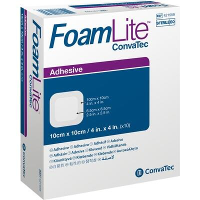Dressings - Foam Lite - 10 x 10cm (x 10)