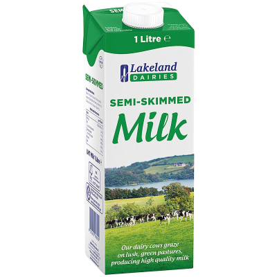 Milk long life semi-skimmed 1 litre