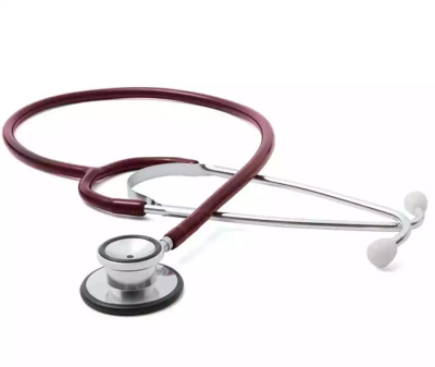 Stethoscope - Standard - Deluxe Dual Head S/S (Professional) - Burgundy