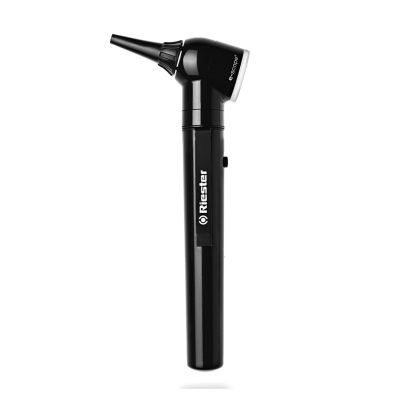 Diagnostic Otoscope - Riester 2.7V Vacuum Direct Illumination Black