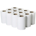 Hand Towels - Mini Centre Feed 1 Ply White (12 rolls x 120m)