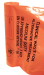 Clinical Waste Sacks 7.5/28x39Inch Medium Duty Orange